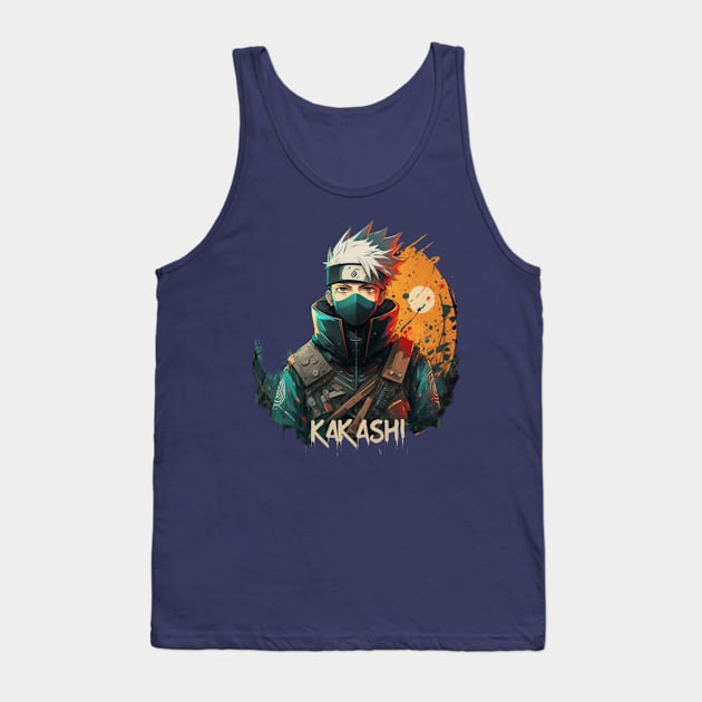 Kakashi Tank Top by TshirtMA